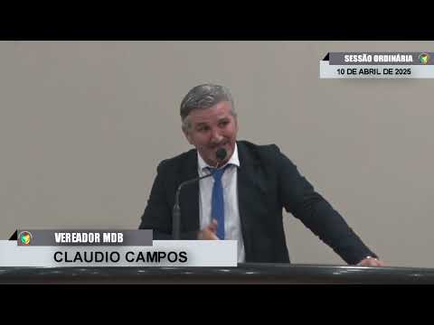 CMBTE - USO DE TRIBUNA PELO CLAUDIO CAMPOS - MDB