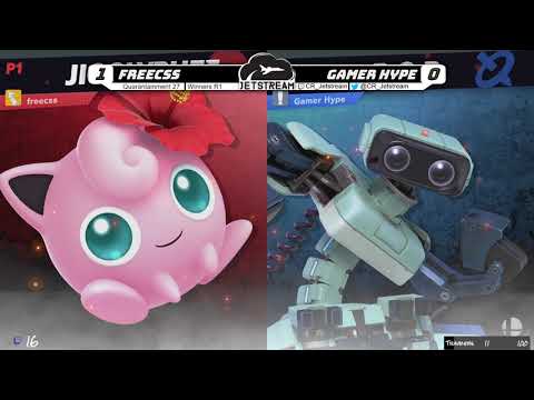 Quarantainment 27 Winners R1 - Freecss (Jigglypuff, Palutena) Vs. Gamer Hype (ROB) - SSBU