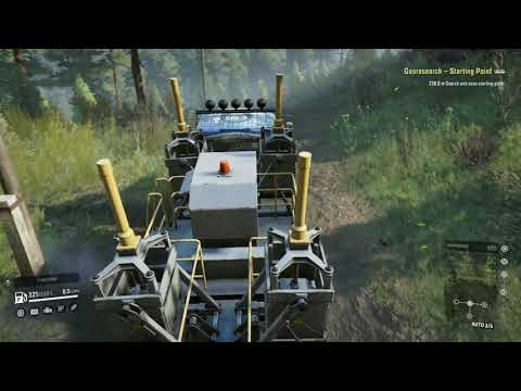 SnowRunner Mission: Georesearch: Starting Point + Second Quarry Watchtower Find