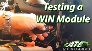 Testing wireless ignition node module Chrysler Dodge Jeep ram plug connector