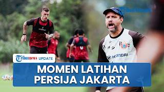 Momen Latihan Persija Jakarta Jelang Kontra Persebaya, Macan Kemayoran Jaga Asa Raih Tropi Juara