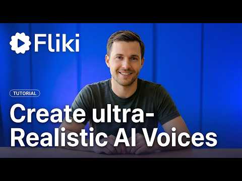 How to create realistic AI voiceovers with Fliki
