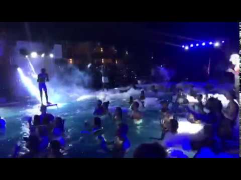 Punta Cana Bachelor Party DJ Pool Foam Party