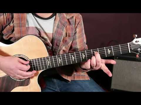How to play Eric Clapton's acoustic blues - style plus tutorial