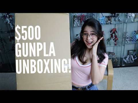 Biggest Gunpla Unboxing haul EVER!!