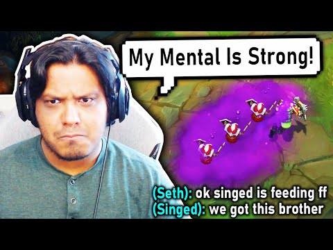 RANK 1 SINGED - How to Keep a STRONG Mental When You Feed on Singed!