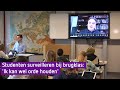 Studenten nu voor de klas: 'Ik ben KNVB-scheidsrechter, dus ik kan wel orde houden'