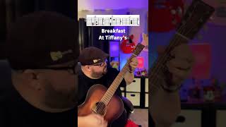 Breakfast at Tiffany's y Deep Blue Something Guitar Tutorial Lesson! # shorts #youtubeshorts #guitar