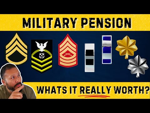 Military Retirement Pension Worth MILLIONS?? Numbers Revealed! (2025)