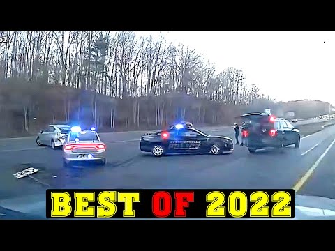 BEST OF 2022. Epic Ruthless Police Chases & High Speed Pit Maneuver.