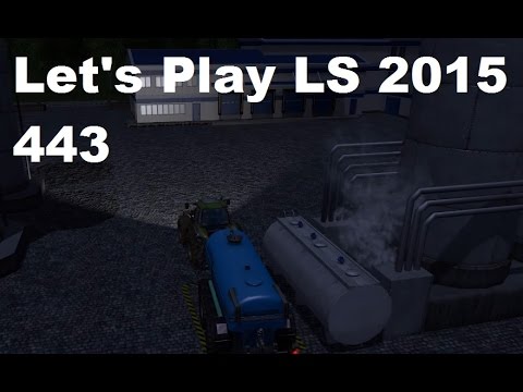 Let's Play Landwirtschafts Simulator 2015 #443 H Milch Test Teil 1 #LS15 HD deutsch mod map