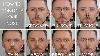HOW TO CONTOUR THE 7 NOSE SHAPES!!!!