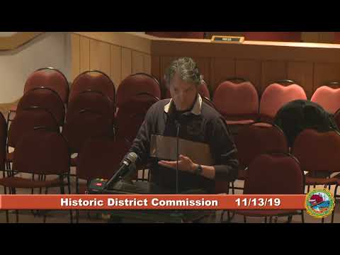 Historic District Commission 11.13.19