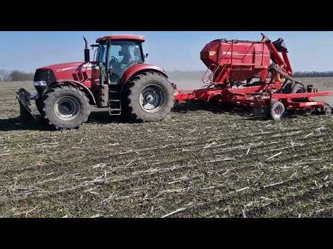 Case ih Puma 210 + Horsch Pronto nt 8 удобрення озимих