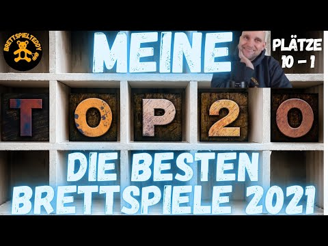 Die besten Brettspiele 2021 - Meine Top 20 - Brettspiel Teddy - Board Games 🐻 Platz 10 - 1