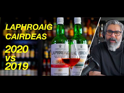 LAPHROAIG CAIRDEAS 2019 vs 2020