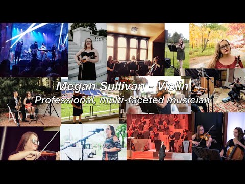 Promotional video thumbnail 1 for Megan Sullivan Violin