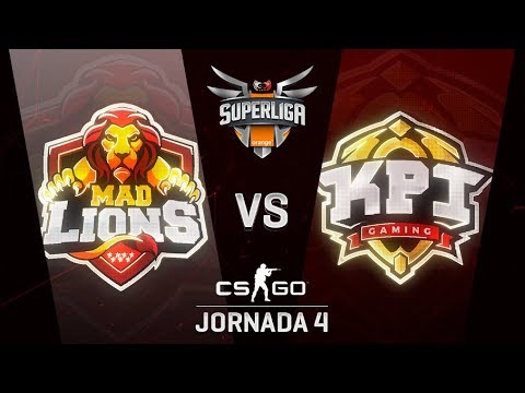 MAD LIONS E.C. VS KPI GAMING - MAPA 1 - SUPERLIGA ORANGE - #SUPERLIGAORANGECSGO4