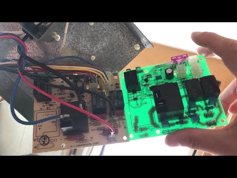 Dometic RV Air Conditioner Compressor Stuck On- Relay Board Swap