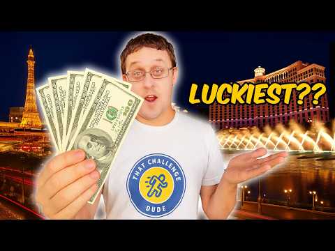 I Found The LUCKIEST CASINO On The Las Vegas Strip!! - YouTube