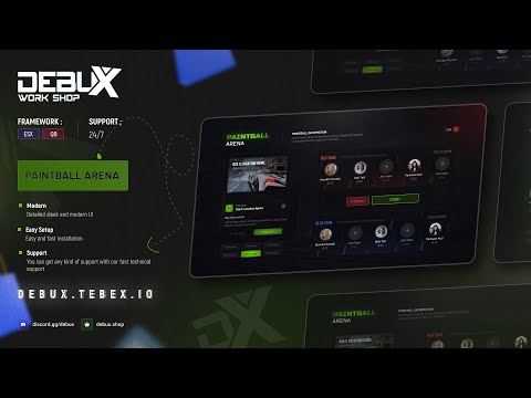 [FIVEM] Paintball System (Debux)