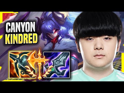 CANYON IS READY FOR KINDRED! - DK Canyon Plays Kindred JUNGLE vs Lee Sin! | Season 2022