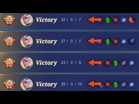 GUSION 20 KILLS PER GAME IN SOLO RANK🔥