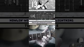 Smokestack Lightning Howlin' Wolf/Hubert Sumlin Guitar Riff with TAB