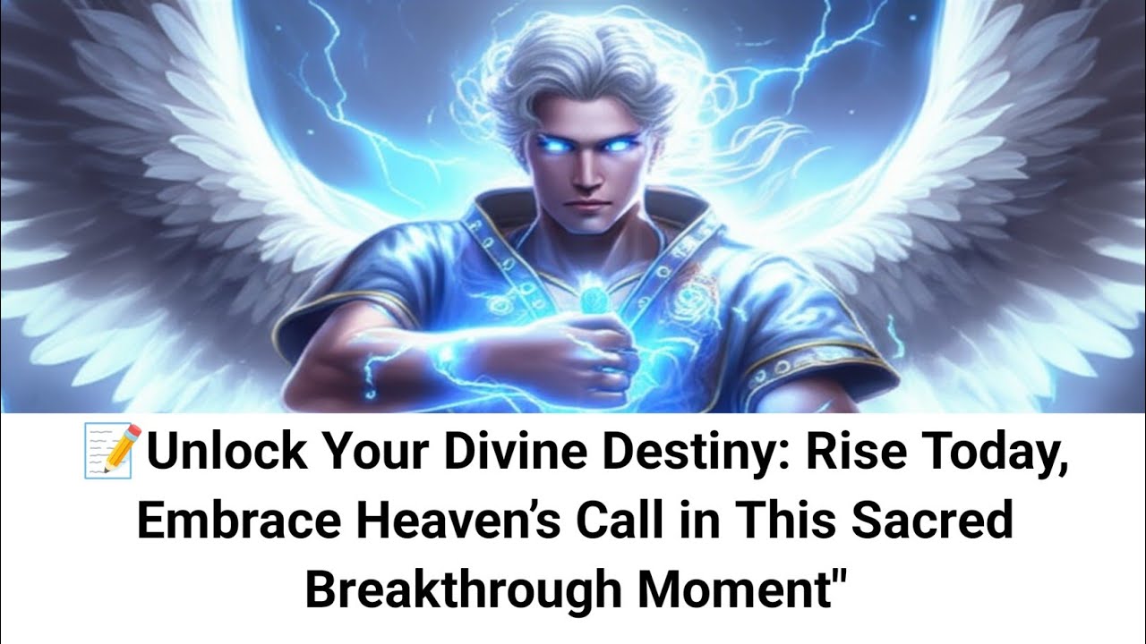 📝Unlock Your Divine Destiny: Rise Today, Embrace Heaven’s Call in This Sacred Breakthrough Moment