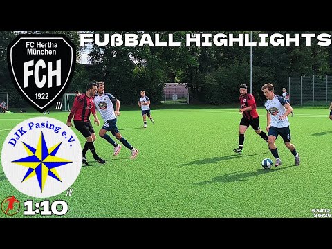 Shining - FC Hertha München III VS DJK Pasing IV - Fußball Highlights