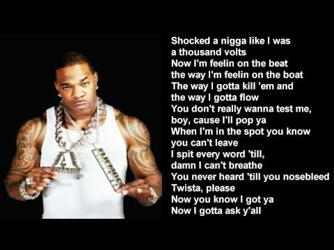 Can You Keep Up? - Busta Rhymes ft. Twista Lyrics
