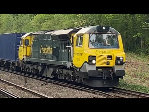 Class 70 | 70015 | Freightliner | Shawford | 03/05/22