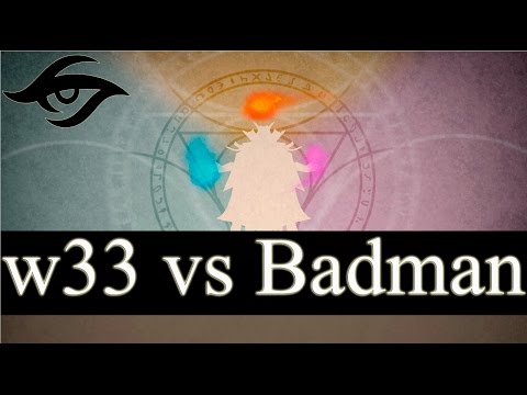 Team  Secret w33 Invoker vs Badman Morphling ranked gameplay