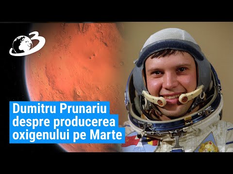 Dumitru Prunariu despre producerea oxigenului pe Marte, o premieră istorică pentru omenire