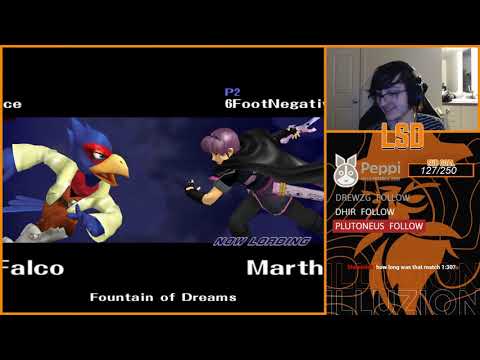 GMO - Prince (Falco) vs LSD (Marth) - Pool ECB2 WR2