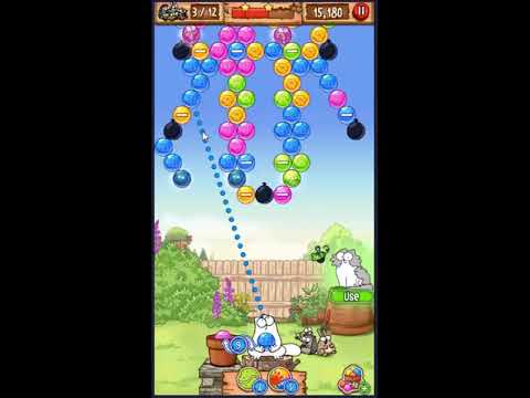 Simon's Cat Pop Time Level 95 - NO BOOSTERS 😺 | SKILLGAMING ✔️