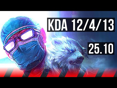 SHEN vs VOLIBEAR (TOP) | Legendary, 12/4/13 | EUW Master | 25.10