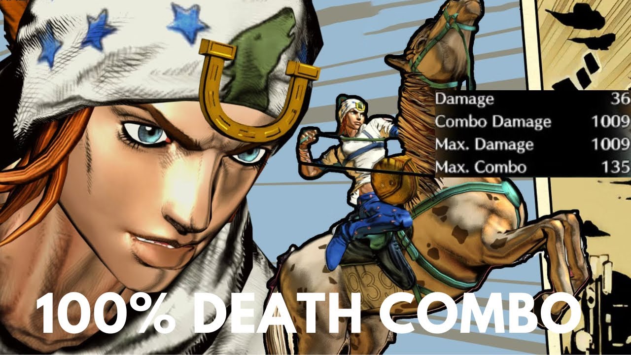 Jojo’s All Star Battle R - Johnny Joestar 100% T.O.D Combo