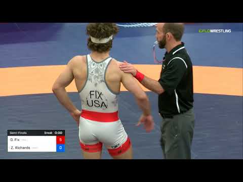 2018 FS WTT Challenge/Senior Men 57 Semi-Finals - Daton Fix (TMWC) Vs. Zane Richards (TMWC).mp4