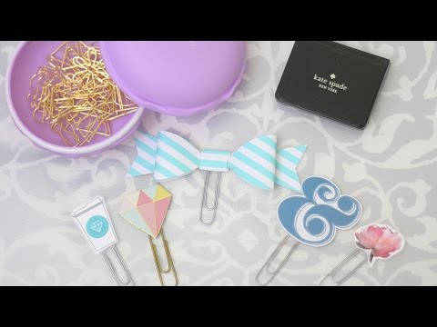 How to Make Easy DIY Planner Clips, Bows & Accessories