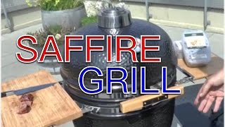 Saffire Kamado Grill Test First Look Keramikgrill --- Klaus grillt