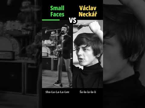 SMALL FACES vs VÁCLAV NECKÁŘ - Ša-la-la-la-li / Sha-La-La-La-Lee - #hudba #shorts #versus