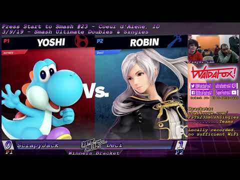 PSTS23 - Ult. Singles - ScrapyJack (Yoshi) vs. Deci (Robin)