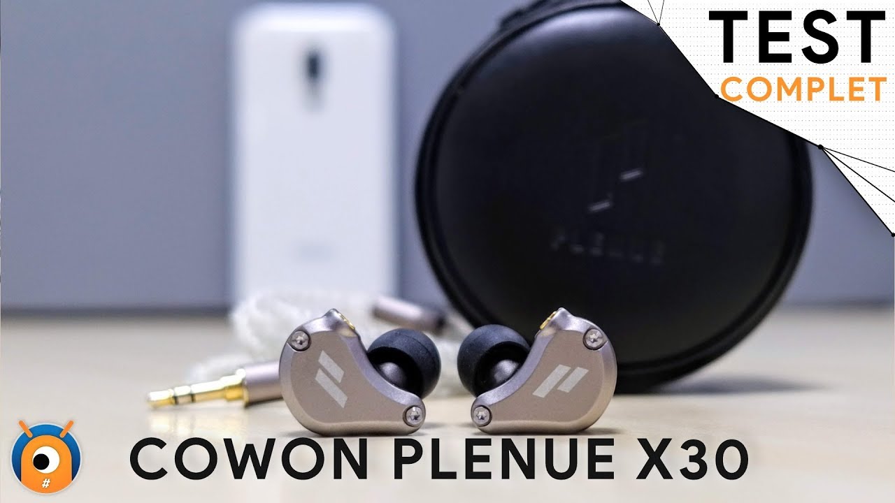 video Tai nghe có dây IEM Cowon Plenue X30 chính hãng 0