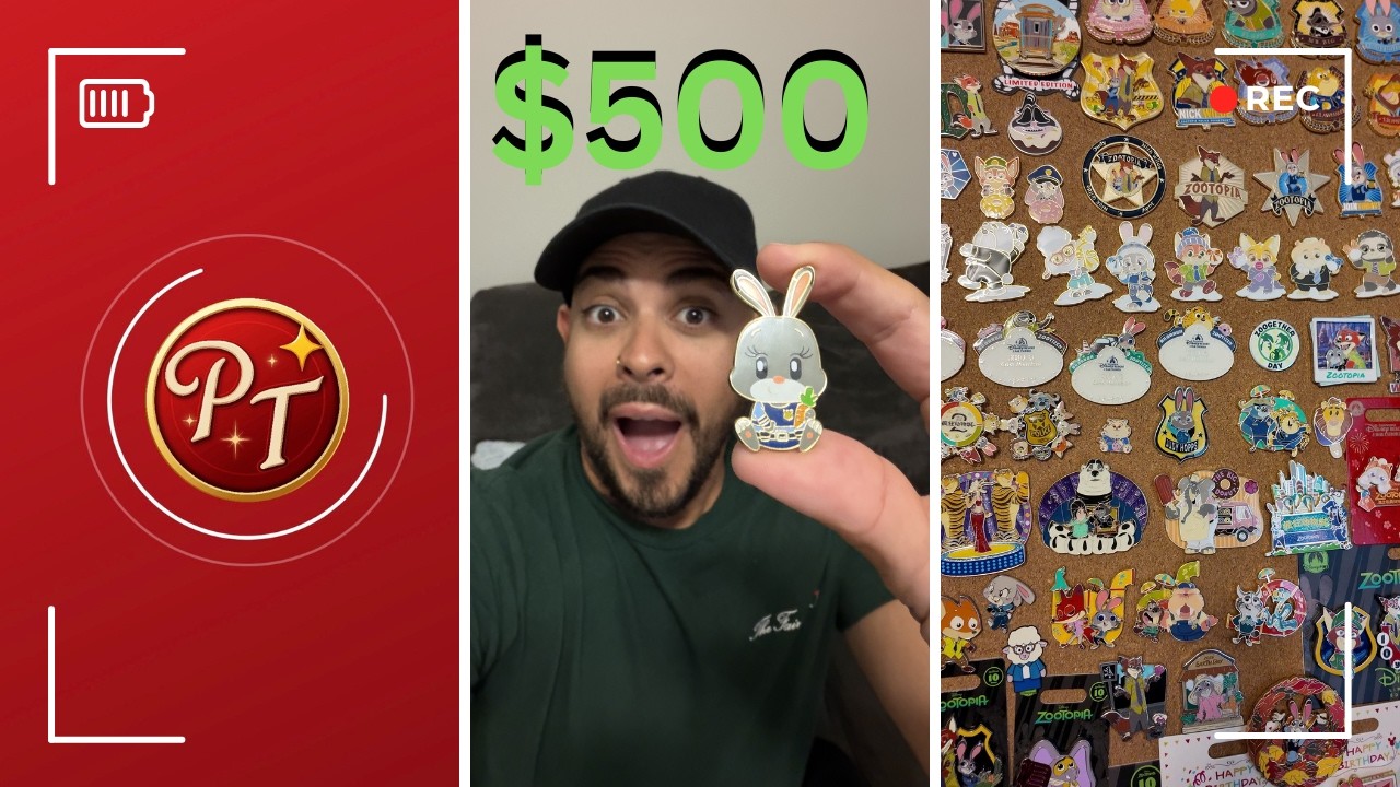 Let's See How Much My Zootopia Pin Collection Is Worth Using The Pin Trading App - April 2026