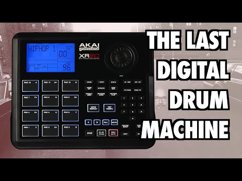 Akai XR20 Drum Machine 2010s - Black image 4