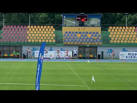 Amelia Zochniak, 300m ppł., Rekord Polski U16 - 42,91 LDK! Sieradz 2022