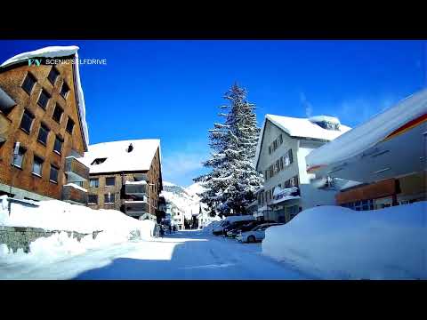 Andermatt - Alps road trip in winter