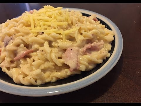 Sausage, Bacon, Fusilli Pasta and Cheese Recipe