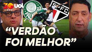 'PALMEIRAS FOI MUITO MELHOR QUE O SÃO PAULO'; 'PRESSÃO FOI O DIFERENCIAL'! PVC E SAMIR ANALISAM